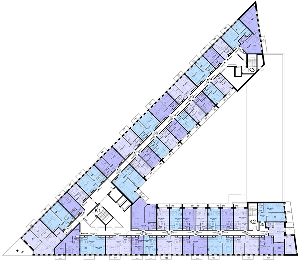 Piętro 3 - APARTAMENTY